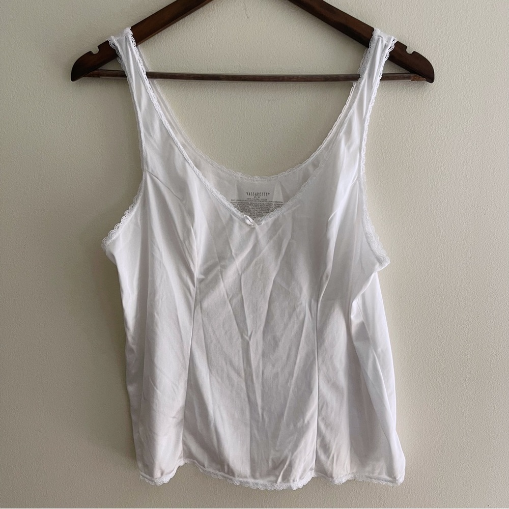 Vassarette Satin Sleep Tank